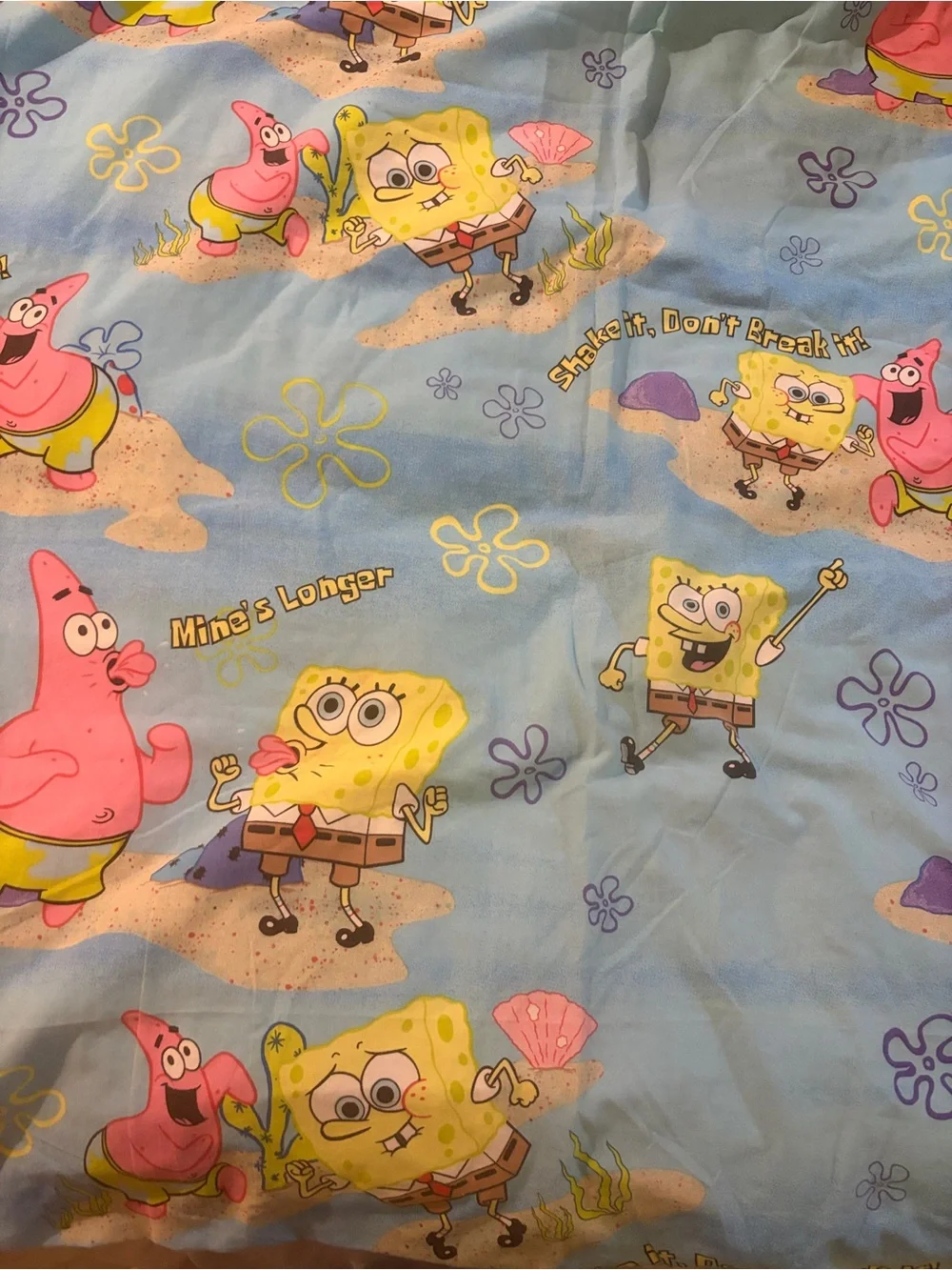 Nickelodeon 2003  SpongeBob Kids Bedding Sheet